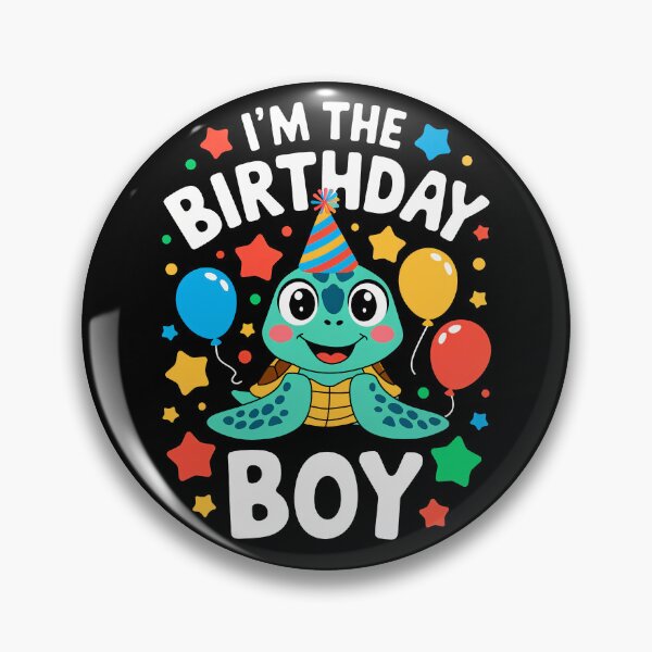 Item preview, Funny Sea Turtle Birthday Boy Bday Boys Girls Kids designed and sold by rafaeltto.