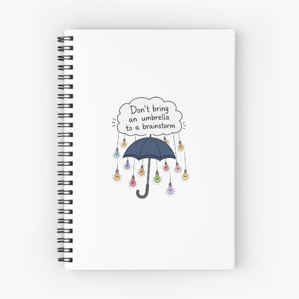 Item preview, Don't bring an umbrella to a brain storm - Ted lasso  designed and sold by stickers4-days.