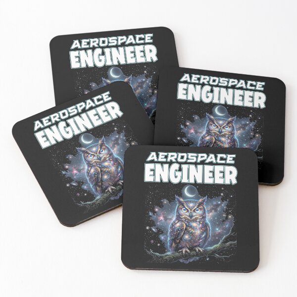 Item preview, Aerospace Engineer Owl Graphic | Cosmic Science Space scientist engineering  designed and sold by Jt41.