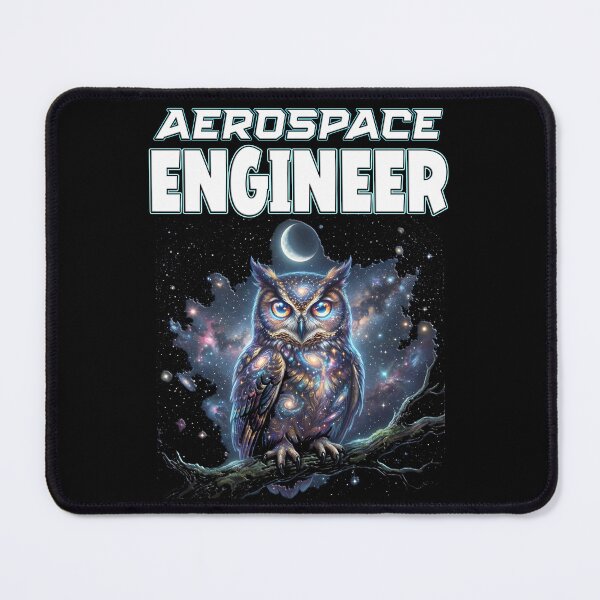 Item preview, Aerospace Engineer Owl Graphic | Cosmic Science Space scientist engineering  designed and sold by Jt41.