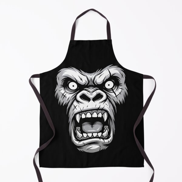 Item preview, Raw power with this intense, roaring gorilla mascot design! designed and sold by Apex-Ape.