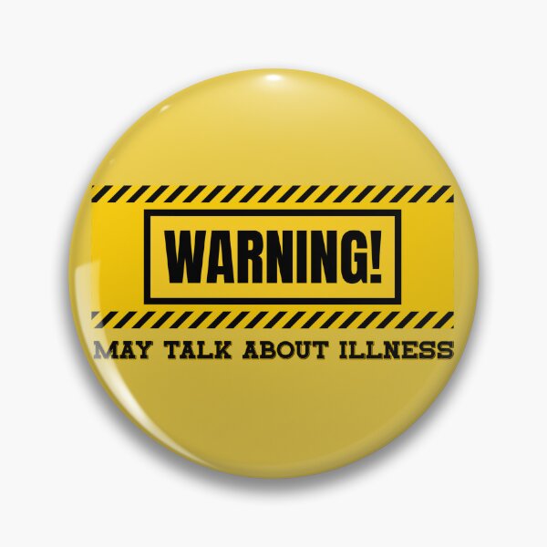 Item preview, Warning! designed and sold by ThisNThatCrafts.