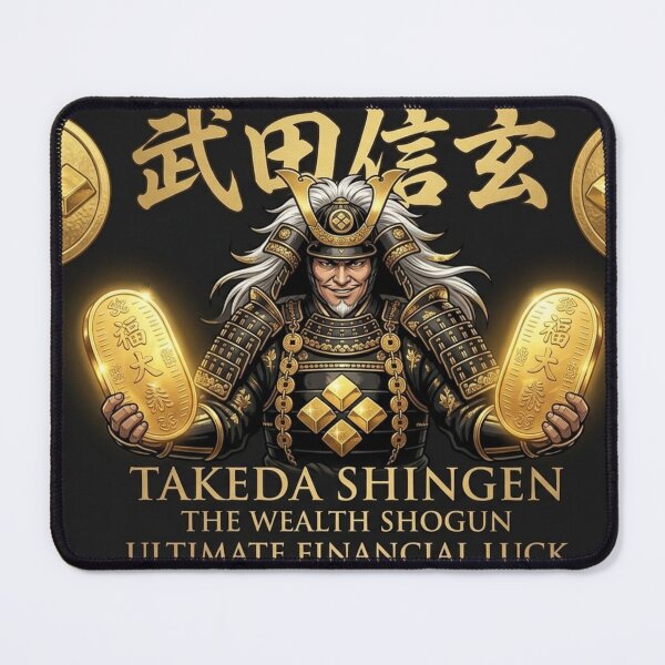Item preview, Takeda Shingen: The Wealth Shogun - Luxury Gold Samurai Fortune designed and sold by SAMURAI-KAMON.