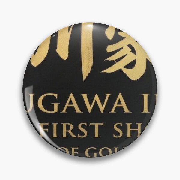 Item preview, Tokugawa Iekane: The Shogun of Wealth - Funny Japanese Gold Kanji Parody designed and sold by SAMURAI-KAMON.