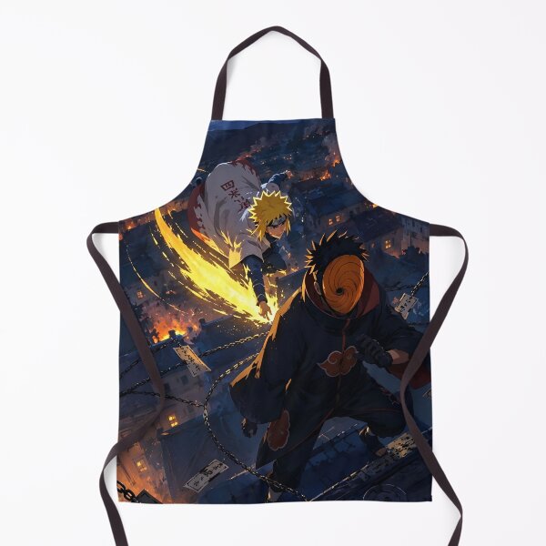 Item preview, Minato Namikaze vs Obito Uchiha | Fourth Great Ninja War Anime Art designed and sold by Dyan4.