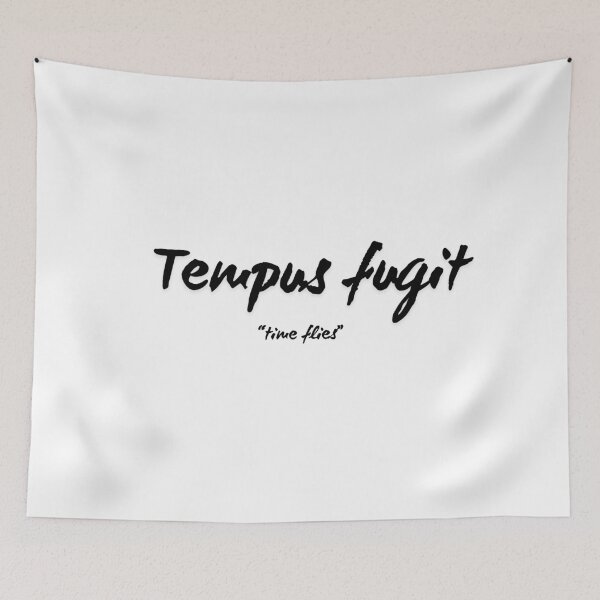 Item preview, Tempus fugit designed and sold by LaughandLaugh.
