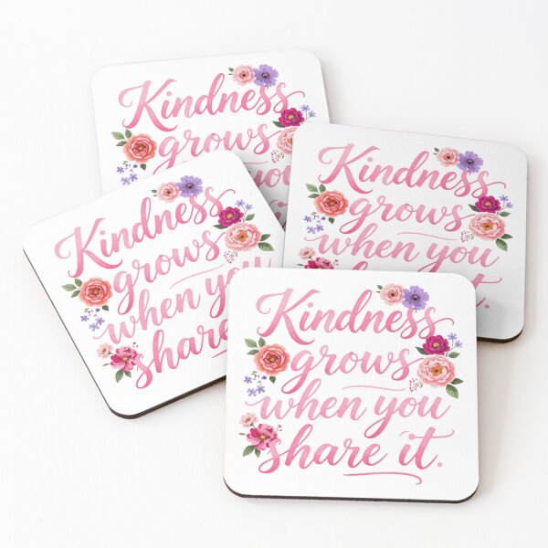Item preview, Kindness grows when you share it. designed and sold by bubblyrainbow.