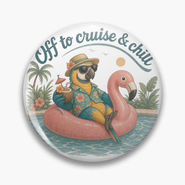 Item preview, Tropical Parrot Cruise Vibes-sequel  designed and sold by Mindful56.