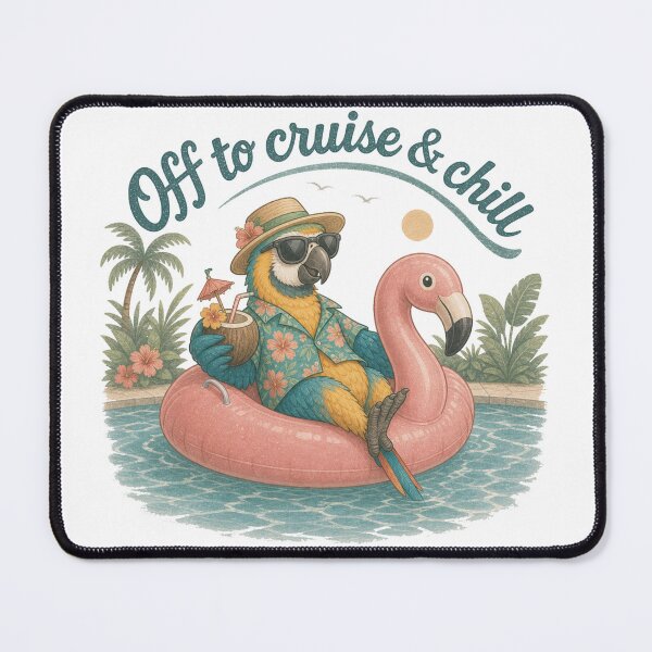 Item preview, Tropical Parrot Cruise Vibes-sequel  designed and sold by Mindful56.