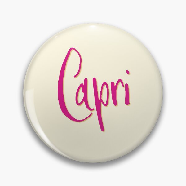 Item preview, CAPRI personalized type design designed and sold by CharlottePlaceArt.
