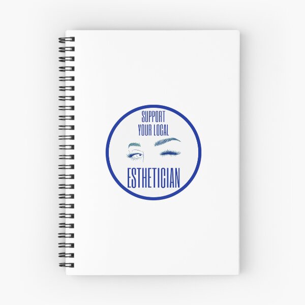 Item preview, Support Your Local Esthetician! (blue) designed and sold by Sonora Wells-Wedge.