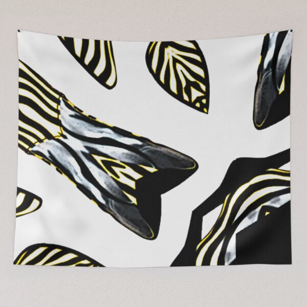 Item preview,  Monochrome Botanical Pattern | Abstract Leaf Design | Modern Nature Art | Black & White Minimalist Illustration designed and sold by LuxuryApparels.