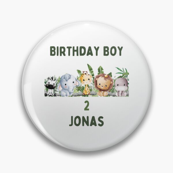 Item preview, Safari Animals Birthday Boy  designed and sold by Green Cart.
