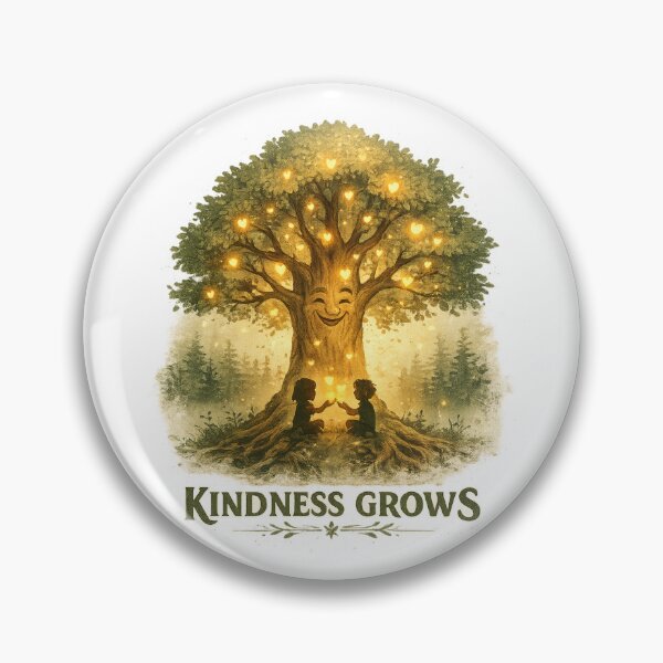 Artikelvorschau, Kindness Grows Magical Heart Tree Children entworfen und verkauft von NatureHarmony16.