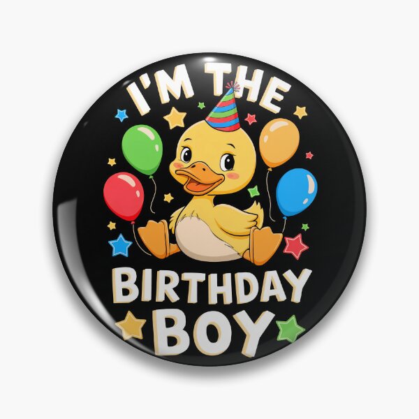 Item preview, Funny Yellow Duck Birthday Boy Bday Boys Girls Kids designed and sold by rafaeltto.