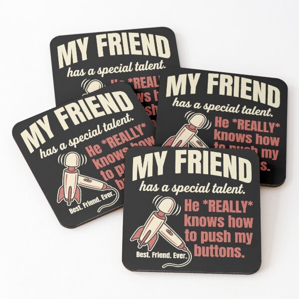 Item preview, He really knows how to push my buttons designed and sold by Amir Faysal.