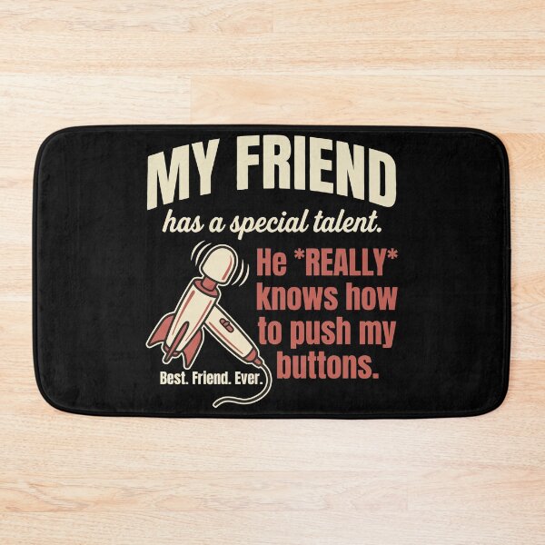 Item preview, He really knows how to push my buttons designed and sold by Amir Faysal.