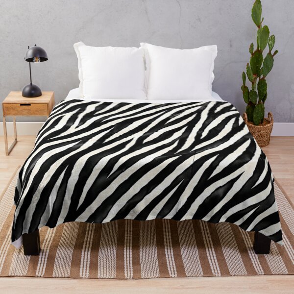 Item preview, Zebra Luxe | Glossy Black‑and‑White Animal Print Pattern designed and sold by LuxuryApparels.