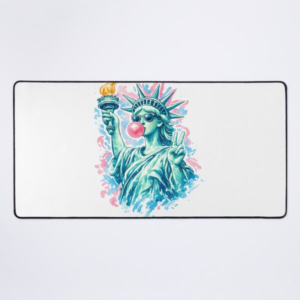 Item preview, Cool Statue of Liberty Sunglasses Bubblegum Fourth of July designed and sold by tarzbol.