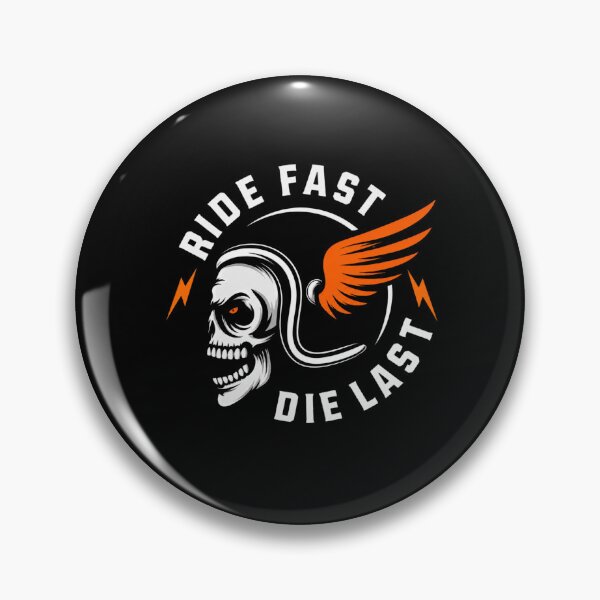 Item preview, MOTORCYCLE RIDE FAST, DIE LAST designed and sold by MartaNeubano.