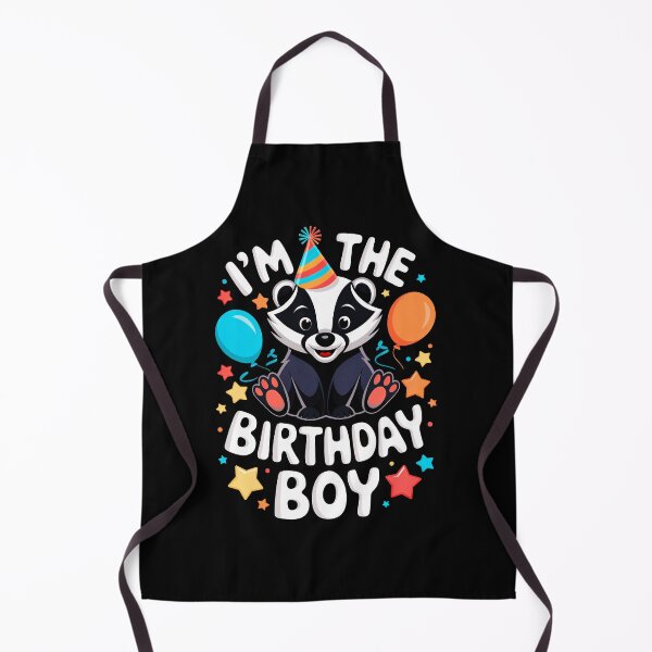 Item preview, Funny Badger Birthday Boy Bday Boys Girls Kids designed and sold by rafaeltto.