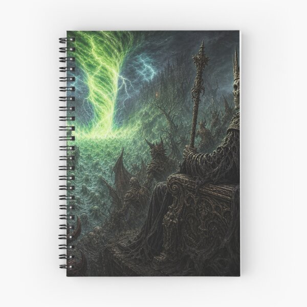 Artikelvorschau, Ulmreach: König Kessrath | Nekromantenkönig – Kunstdruck im Dark-Fantasy-Stil | Dark-Fantasy-Wandbild entworfen und verkauft von Opetis.