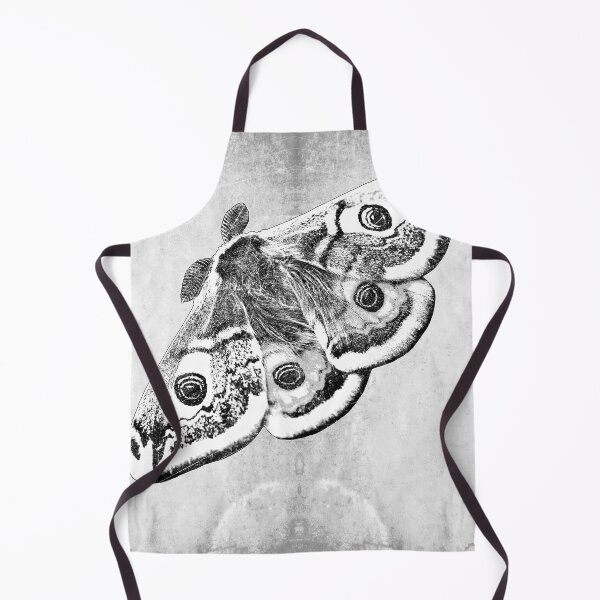 Item preview, Male Emperor Moth Eyespot Wings Dark Natural History Art designed and sold by Ghoul Enterprises.