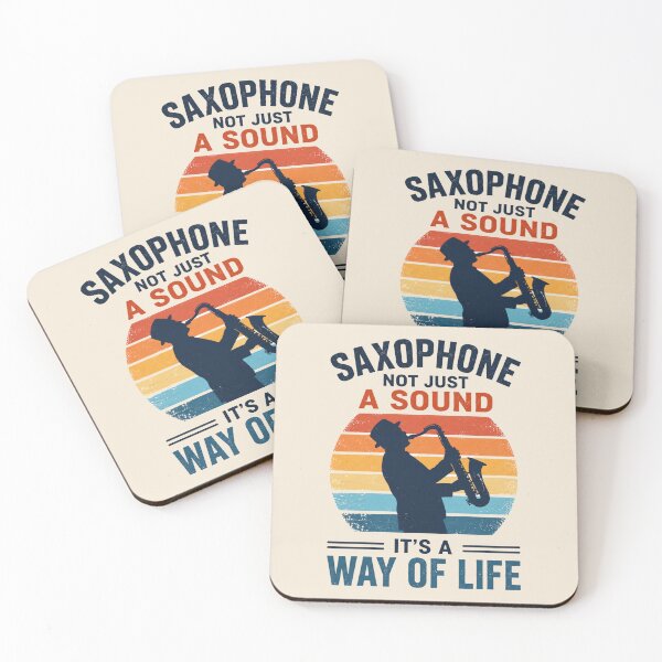 Item preview, Retro Sunset Old Man Saxophone Way of Life Saxophonist Dad designed and sold by bosamji.