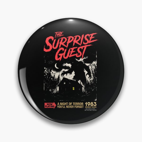Item preview, The Surprise Guest In Law Holiday Horror Poster designed and sold by SplashTastic.
