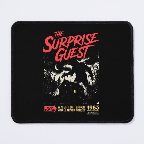 Item preview, The Surprise Guest In Law Holiday Horror Poster designed and sold by SplashTastic.