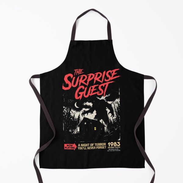 Item preview, The Surprise Guest In Law Holiday Horror Poster designed and sold by SplashTastic.