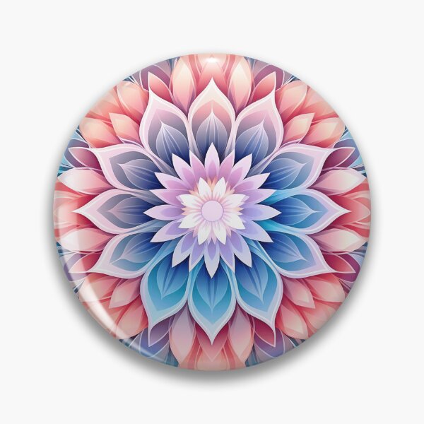 Item preview, Mandala element with flower pattern designed and sold by Art-spree.