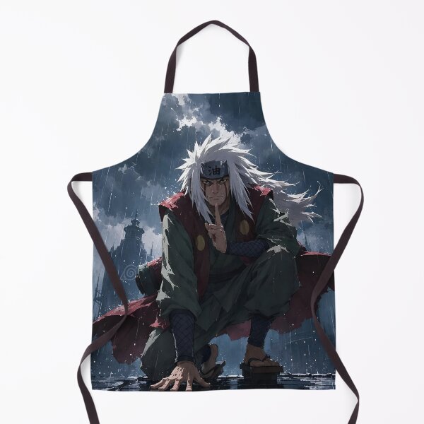 Item preview, Jiraiya the Gallant Sage in the Rain | Legendary Sannin Naruto Anime Art designed and sold by Dyan4.