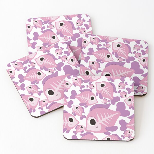 Item preview, Pastel Kawaii Fishbone Seamless Pattern Design designed and sold by NadDot.
