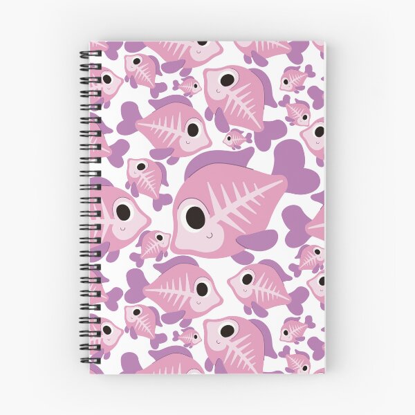 Item preview, Pastel Kawaii Fishbone Seamless Pattern Design designed and sold by NadDot.