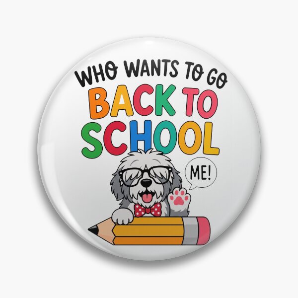 Item preview, Funny Old English Sheepdog Back To School Pencil Boys Girls Kids designed and sold by FurryHavenPH.