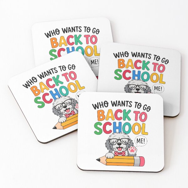 Item preview, Funny Old English Sheepdog Back To School Pencil Boys Girls Kids designed and sold by FurryHavenPH.