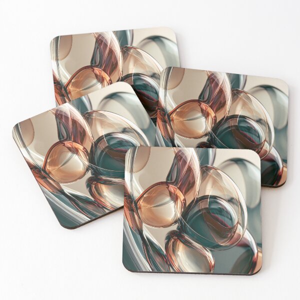 Item preview, Minimalist Glass Liquid Design designed and sold by CosmicGlyph.