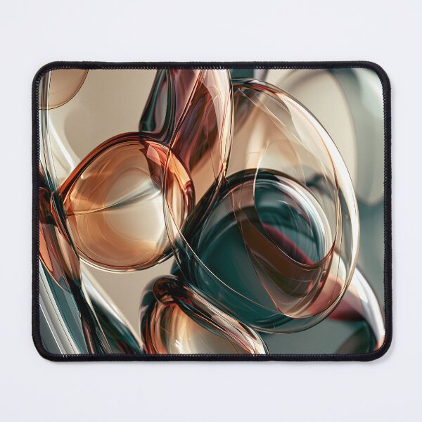 Item preview, Minimalist Glass Liquid Design designed and sold by CosmicGlyph.