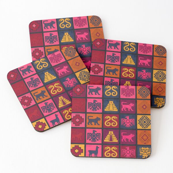 Item preview, Precolumbian Symbols Ancient Totem Inca Aesthetic designed and sold by SplashTastic.