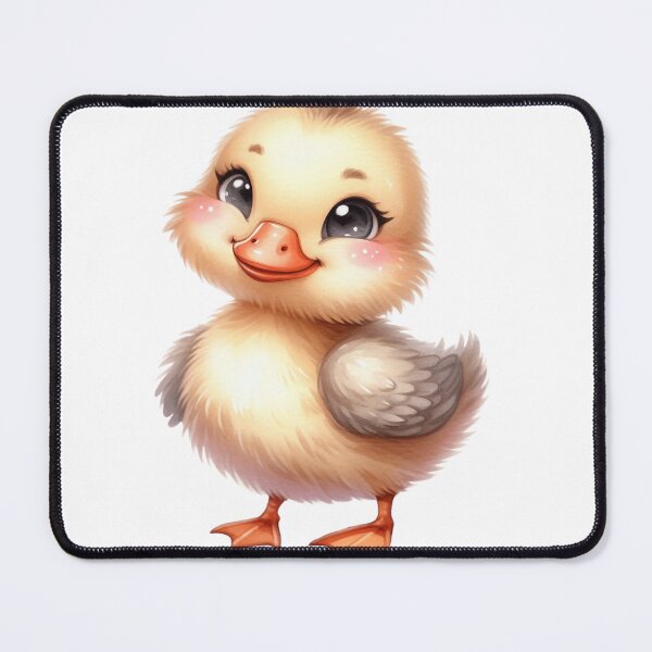 Item preview, Cute Baby Duckling Whimsical Pixar Style Illustration designed and sold by LunaPixelStudio.
