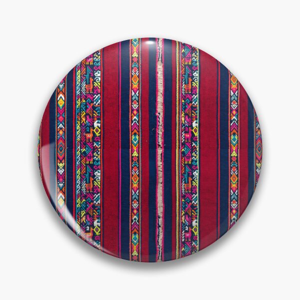 Item preview, Peruvian Stripes Traditional Blanket Indigenous Weave designed and sold by SplashTastic.