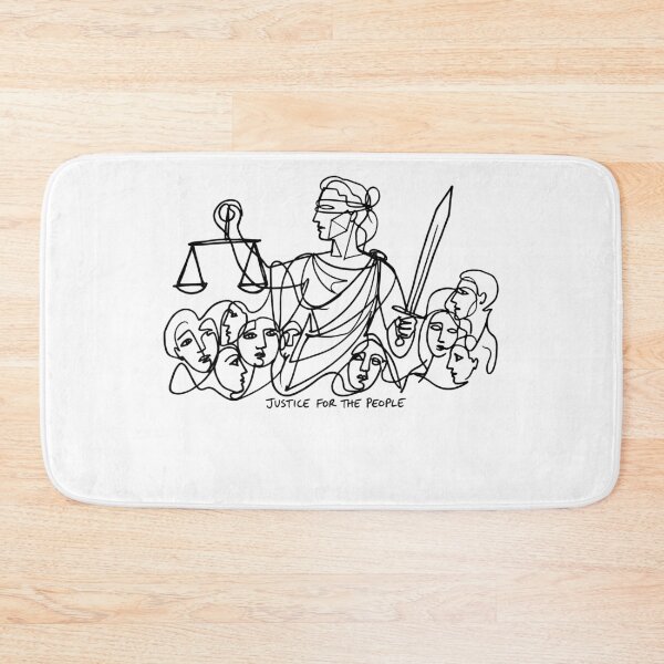 Item preview, People Justice | "Democracy and justice" designed and sold by YOU SHOP NOW.
