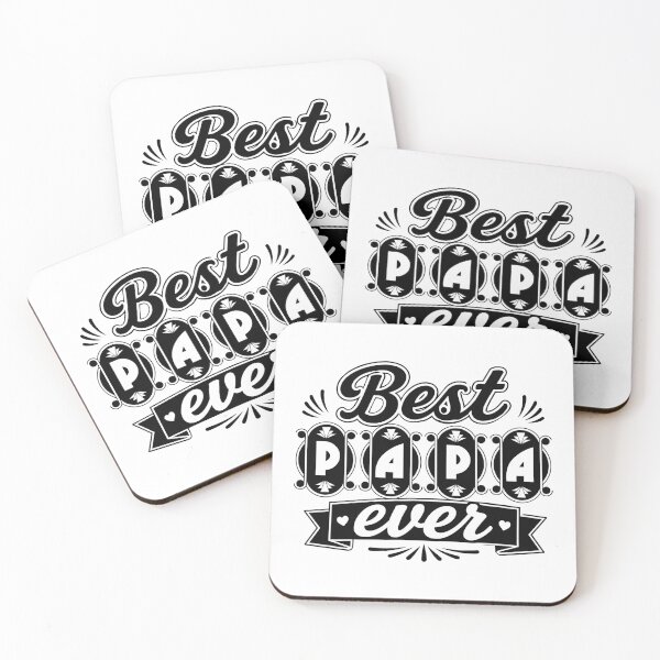 Item preview, Best Papa Ever Father's Day Typography Design designed and sold by DavidTeeStudio.