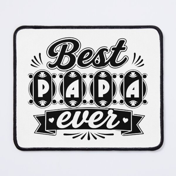 Item preview, Best Papa Ever Father's Day Typography Design designed and sold by DavidTeeStudio.