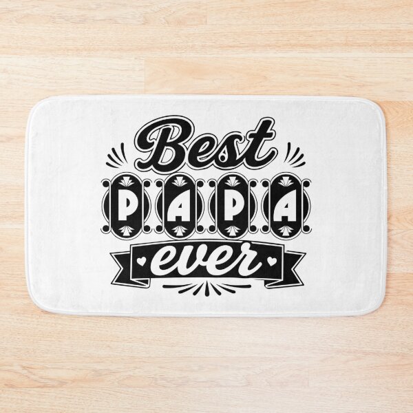 Item preview, Best Papa Ever Father's Day Typography Design designed and sold by DavidTeeStudio.