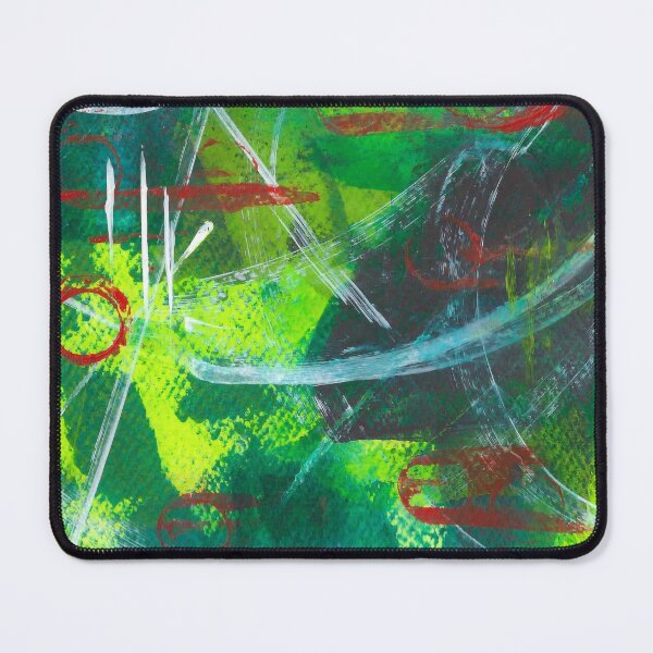 Item preview, Atmospheric in Green III designed and sold by ShonaCallumArt.