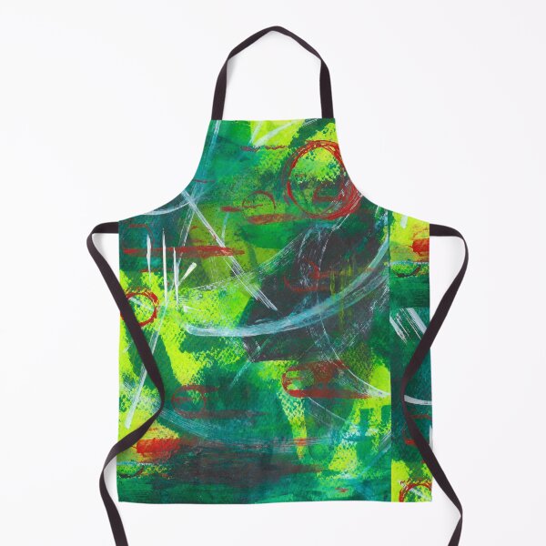 Item preview, Atmospheric in Green III designed and sold by ShonaCallumArt.