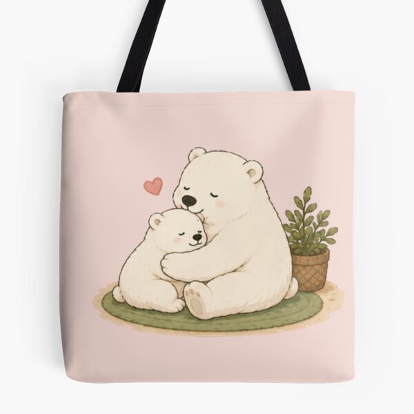 Item preview, Cute Polar Bear Love designed and sold by MellowMunchkins.