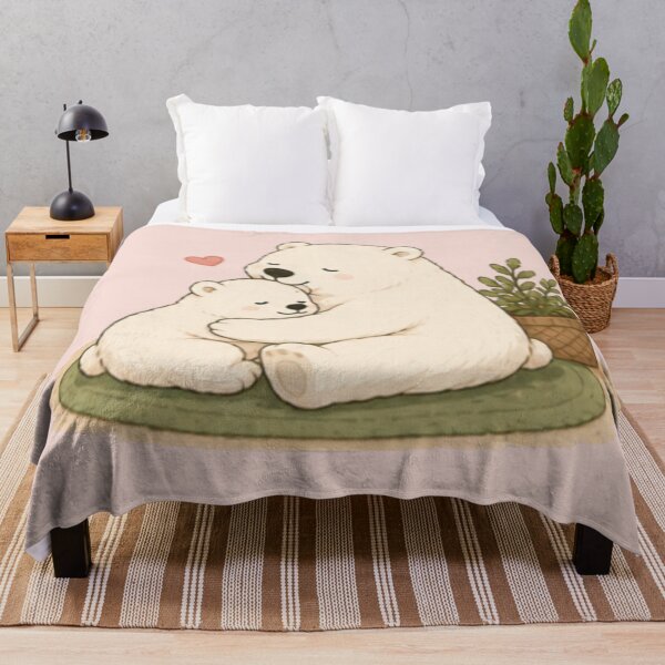 Item preview, Cute Polar Bear Love designed and sold by MellowMunchkins.